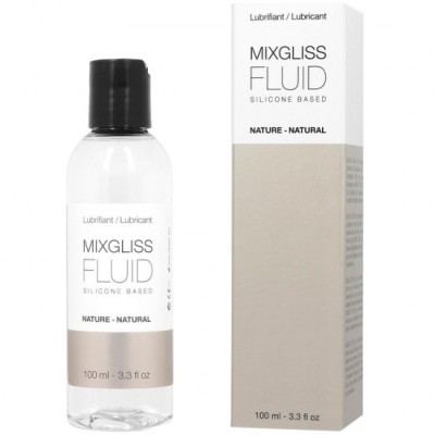 MIXGLISS - NATURAL SILICONE BASE LUBRICANT 100ML foto