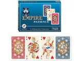 Cărți de joc Piatnik &bdquo;Empire&rdquo; Patience, pachet dublu de format mic &icirc;n cutie de lux - ***