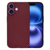 Husa pentru Apple iPhone 16, Techsuit, Carbonite FiberShell, Rosie