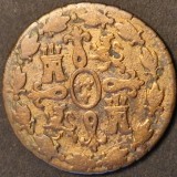 Spania 2 Maravedi 1833 Ferdinand VII, Europa