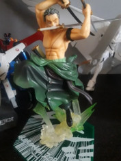 Figurina Zoro Santoryu One piece 20 cm anime foto