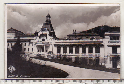 bnk cp Sinaia - Cazinoul - uzata - 1943 foto