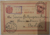 1901 CP semnata olograf Mina Minovici catre Service Antropohometrique Berlin, Circulata, Fotografie