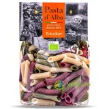 Paste Tricolore Penne din Grau Dur, Spanac si Sfecla Rosie Ecologice/Bio 250g