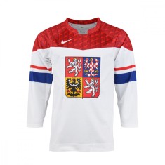 Echipa națională de hochei tricou de hochei Czech republic IIHF World Championships replica white - L