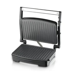 Grill electric pentru friptura, 750W, coacere pe doua fete