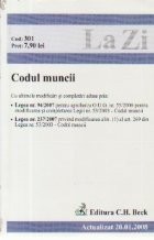 Codul muncii (actualizat la 20.01.2008). Cod 301 foto