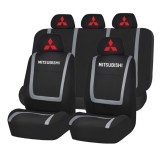 Set Huse Scaune Universale Compatibile cu Mitsubishi &ndash; Negru/Gri