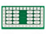 Placă universală singură faţă ROTH ELEKTRONIK, 17,14mm x 31,75mm