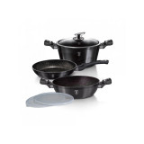 Set Oale marmorate 6 piese Carbon Pro Berlinger Haus BH 6905