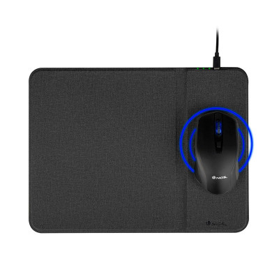 Mouse pad Cruise Kit NGS, 10 W, functie incarcare wireless, Negru foto
