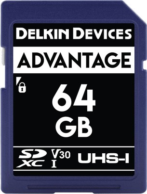 Delkin SD Advantage 660X UHS-I U3 (V30) R100/W80 64GB foto