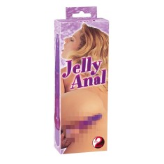 Vibrator anal flexibil 7 moduri de vibrație Jelly Anal, purple (17,5 cm)