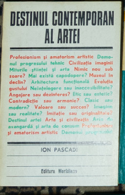 Ion Pascadi - Destinul contemporan al artei foto