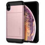 HUSA SILICON SPIGEN SLIM ARMOR, APPLE IPHONE XS MAX, ROSE GOLD BLISTER