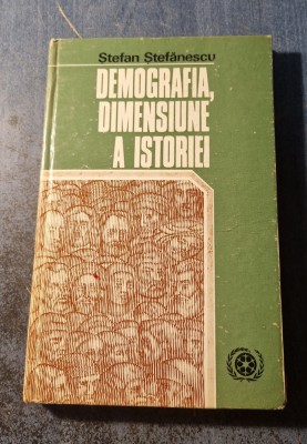 Demografia dimensiune a ostoriei Stefan Stefanescu foto