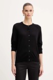 BOSS cardigan din l&acirc;nă culoarea negru, light, 50545031