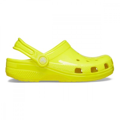 Saboti Crocs Classic Neon Highlighter Clog Verde - Acidity foto