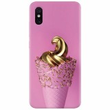 Husa silicon pentru Xiaomi Mi 8 Pro, Icecream Gold