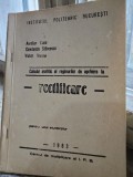 Calculul analitic al regimurilor de aschiere la rectificare - Aurelian Vlase, Constantin Stancescu, Victor Vreme
