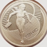 2775 Belarus 1 rouble 2005 Tennis km 134 UNC, Europa