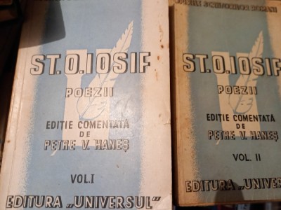 POEZII ST. O.IOSIF 2 VOL foto