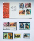 Papua Noua Guinee 1979 Instrumente Muzicale Tradiționale FDC Plic Prima Zi + Seturi MNH Neștampilat &amp; Ștampilat - Oref1