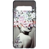 Husă Samsung Galaxy S10, TPU+PC, Print UV 3D, Model Lady