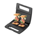 Aparat de facut sandwich, electric grill, antilipire, 850W, panini, indicator, RAF