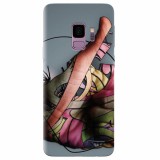 Husa silicon pentru Samsung S9, Abstract Minimalistic Hands