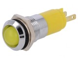 Lampă LED galbenă IP67 24-28V