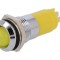 Lampă LED galbenă IP67 24-28V