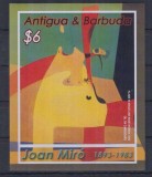 ANTIGUA 2004 ARTA PICTURA JOAN MIRO, Nestampilat