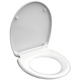 SCH&Uuml;TTE Capac de toaleta WHITE, duroplast GartenMobel Dekor, vidaXL