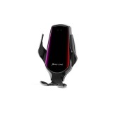 Suport auto cu incarcator wireless, Senzor Inteligent, Fast Charger 10 W,