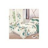 Cumpara ieftin Lenjerie de Pat Bumbac Finet, 6 Piese + 2 Draperii - SIPR-S-01