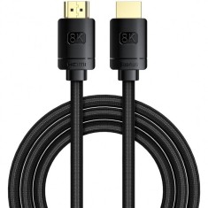 Cablu Video Baseus High Definition, HDMI - HDMI, 8K, 2m, Negru CAKGQ-K01 foto