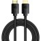 Cablu Video Baseus High Definition, HDMI - HDMI, 8K, 2m, Negru CAKGQ-K01