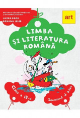 LIMBA SI LITERATURA ROMANA. Manual pentru clasa a IV-a. Semestrul al II-lea (cu CD) foto