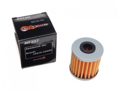 Filtru Ulei MF207 (HF207) Motofiltro 16510-35G00 Kawasaki, Suzuki Cod Produs: MX_NEW MF207 foto