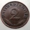 2.921 GERMANIA 2 REICHSPFENNIG 1939 D