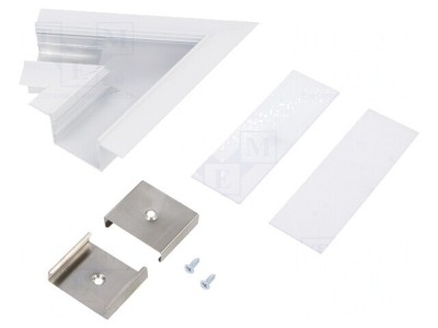 Conector Aluminiu 60&amp;deg; Alb VARIO30-05 foto