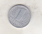 Bnk mnd Germania , RDG , 1 pfennig 1968 A, Europa