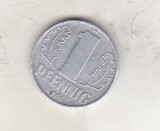 bnk mnd Germania , RDG , 1 pfennig 1968 A