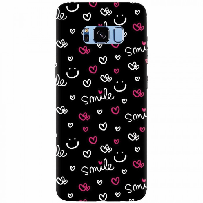 Husa silicon pentru Samsung S8 Plus, Smile 101