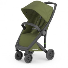 Carucior Classic Upp Ecologic cu Cadru Negru Olive foto