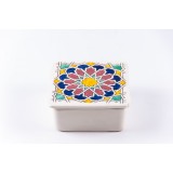 Cutie de depozitare din ceramică decorativă Floare Stea
