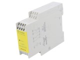 Modul Releu de Siguranță 24VDC pentru Șină DIN