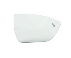 Geam oglinda exterioara cu suport fixare Seat Ateca, 2016-, partea Dreapta, incalzit; sticla convexa; geam cromat; cu functie de unghi mort, View Max