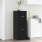 vidaXL Cabinet de Apotecă Stejar negru 40 x 41 x 118 cm Lemn compozit 869032